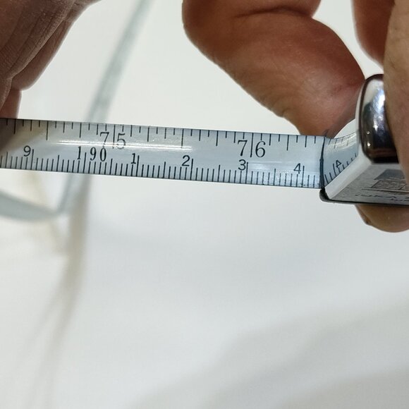 Zippo Rule Advertising 6 Ft Tape Measure Iuka State Bank Kansas Near Mint Cond. - Picture 6 of 7